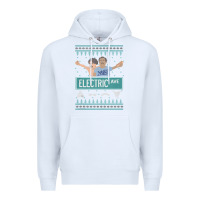 White pardon my take electric avenue ugly christmas sweater Premium Hoodie - artisFamous