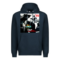 Navy NEWS KIDS ON THE BLOCK Premium Hoodie - artisFamous