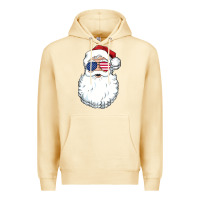 Pina Colada santa claus  u.s.a sunglasses christmas in july santa Premium Hoodie - artisFamous