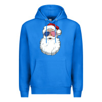 True Royal santa claus  u.s.a sunglasses christmas in july santa Premium Hoodie - artisFamous