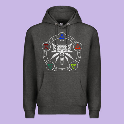 Camiseta Witcher Premium Hoodie Designed By Artisfamous
