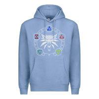 Colony Blue camiseta witcher Premium Hoodie - artisFamous