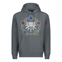Rock camiseta witcher Premium Hoodie - artisFamous