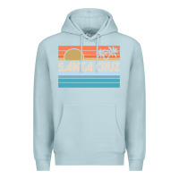 Blue Mist santa c.r.u.z cali sunset 70s 80s surfer summer sun Premium Hoodie - artisFamous