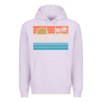 Lilac santa c.r.u.z cali sunset 70s 80s surfer summer sun Premium Hoodie - artisFamous
