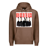 Chestnut NEWS KIDS ON THE BLOCK Premium Hoodie - artisFamous