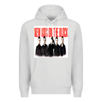 Dove Grey NEWS KIDS ON THE BLOCK Premium Hoodie - artisFamous