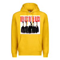 Lemon NEWS KIDS ON THE BLOCK Premium Hoodie - artisFamous