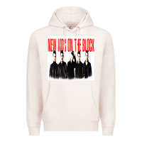 Pale Pink NEWS KIDS ON THE BLOCK Premium Hoodie - artisFamous