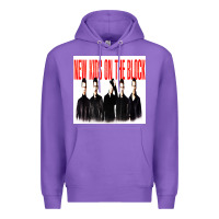 Purple NEWS KIDS ON THE BLOCK Premium Hoodie - artisFamous