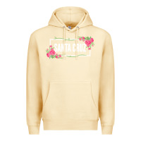 Pina Colada santa c.r.u.z cali  floral hibiscus flower Premium Hoodie - artisFamous