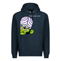 Navy i am mojo jojo Premium Hoodie - artisFamous