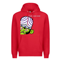 Red i am mojo jojo Premium Hoodie - artisFamous