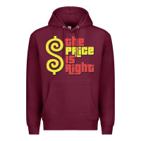 Burgundy price is right classic Premium Hoodie - artisFamous
