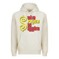 Oatmeal Heather price is right classic Premium Hoodie - artisFamous