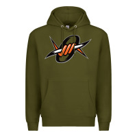 Army Green outllaws denver lacrosse Premium Hoodie - artisFamous