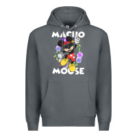 Rock macho mouse Premium Hoodie - artisFamous