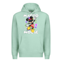 Seafoam macho mouse Premium Hoodie - artisFamous