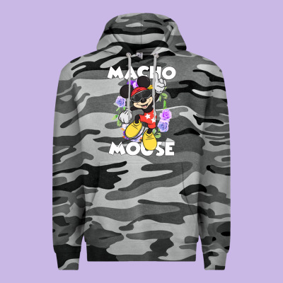 Macho Mouse Premium Hoodie Designed By Artisfamous