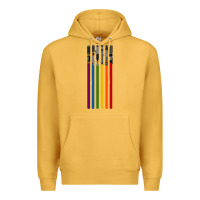 Mustard rainbow lightsaber Premium Hoodie - artisFamous