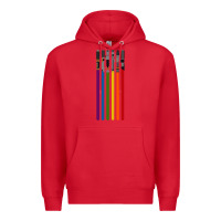 Red rainbow lightsaber Premium Hoodie - artisFamous