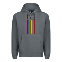 Rock rainbow lightsaber Premium Hoodie - artisFamous