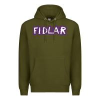 Army Green fidlar Premium Hoodie - artisFamous