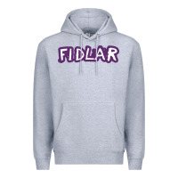 Heather Grey fidlar Premium Hoodie - artisFamous