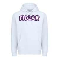 White fidlar Premium Hoodie - artisFamous