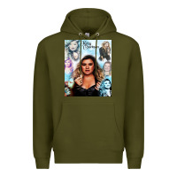 Army Green kelly clarkson Premium Hoodie - artisFamous