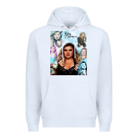 White kelly clarkson Premium Hoodie - artisFamous