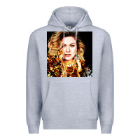 Heather Grey kelly clarkson Premium Hoodie - artisFamous