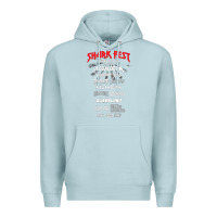 Blue Mist shark fest Premium Hoodie - artisFamous