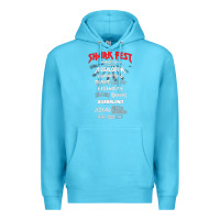 Ocean Blue shark fest Premium Hoodie - artisFamous
