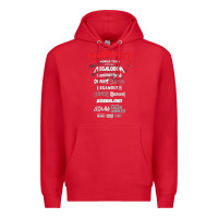 Red shark fest Premium Hoodie - artisFamous