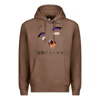 Chestnut ahegao face girl Premium Hoodie - artisFamous