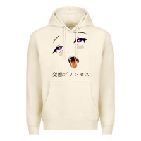 Tofu ahegao face girl Premium Hoodie - artisFamous
