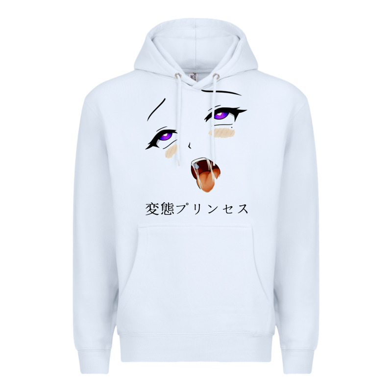 Ahegao Face Girl Premium Hoodie by artisFamous | Teevron