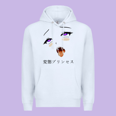 Ahegao Face Girl Premium Hoodie Designed By Artisfamous