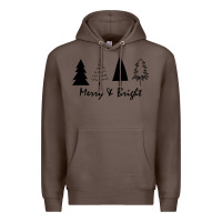 Coffee merry and bright Premium Hoodie - artisFamous