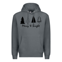 Rock merry and bright Premium Hoodie - artisFamous