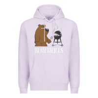 Lilac Bear Grills Grylls Premium Hoodie - artisFamous