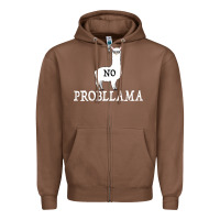 Chestnut No Problama Zipper Hoodie - Bettercallsaul