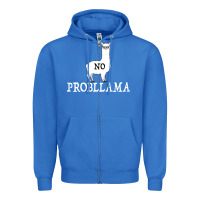 True Royal No Problama Zipper Hoodie - Bettercallsaul