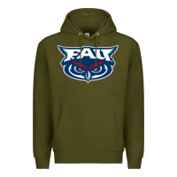 Army Green florida atlantic owls Premium Hoodie - artisFamous