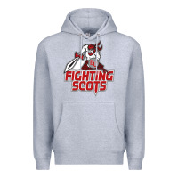 Heather Grey edinboro fighting scots Premium Hoodie - artisFamous