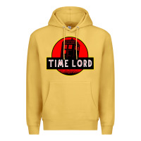Antique Gold dr who park time lord Premium Hoodie - artisFamous