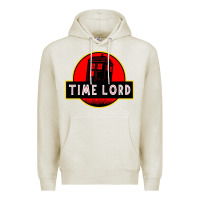 Oatmeal Heather dr who park time lord Premium Hoodie - artisFamous