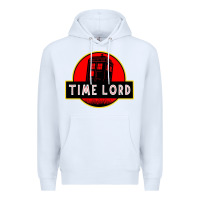 White dr who park time lord Premium Hoodie - artisFamous