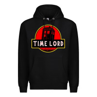 Black dr who park time lord Premium Hoodie - artisFamous